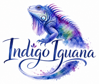 Indigo Iguana
